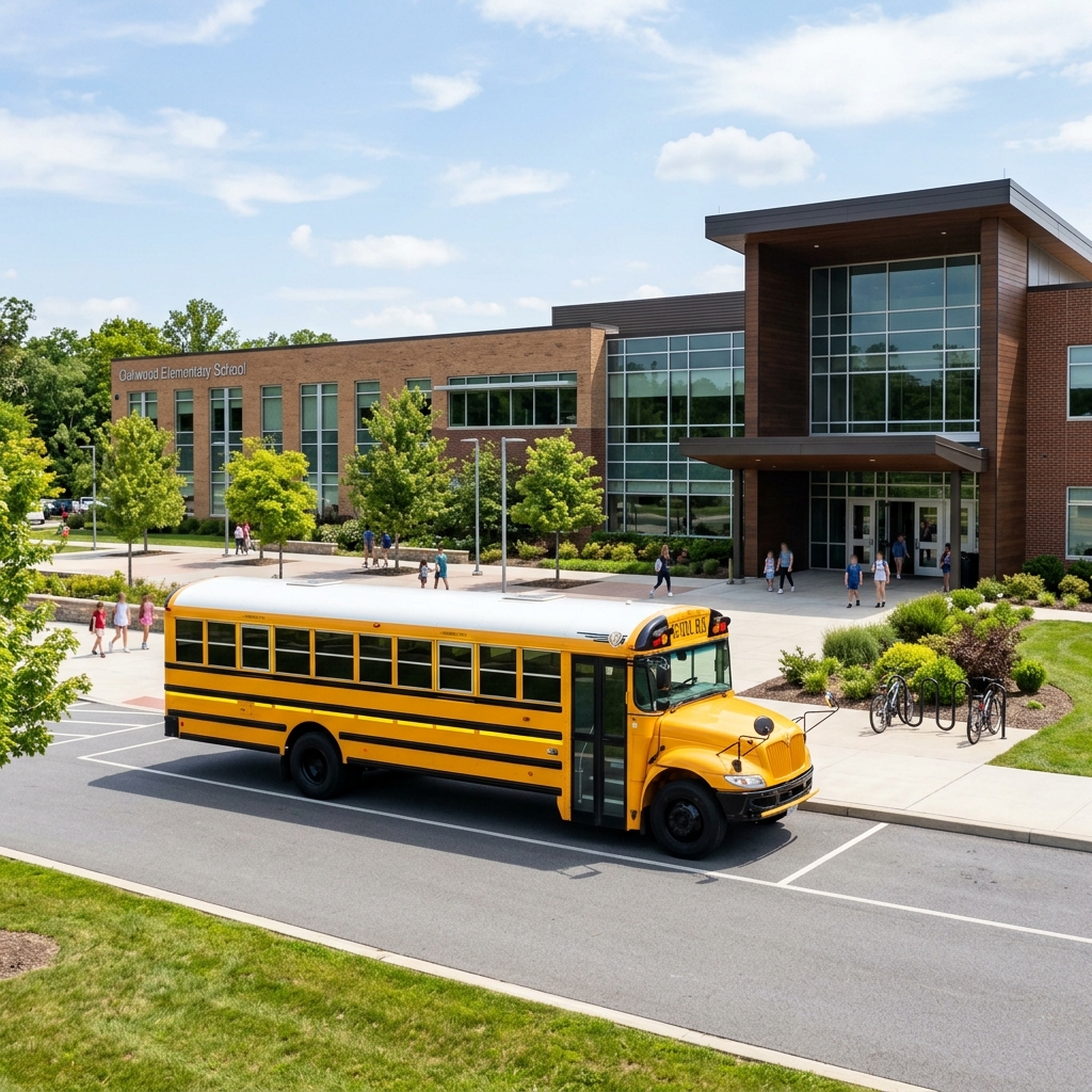 Safe school bus transport facility